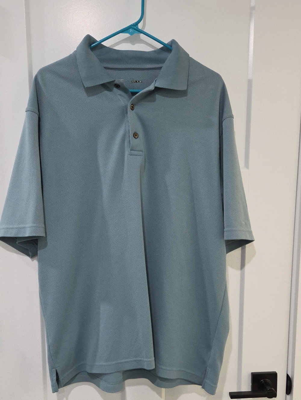 Grand Slam Men's Polo in Light Blue